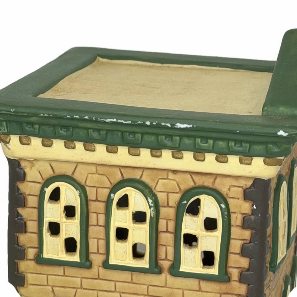 FTD Christmas Ceramic Village Clothier Building